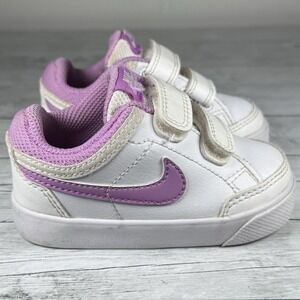 Pre-Owned Nike Capri 3 Toddler Size 5C – White/Purple 579953‑105